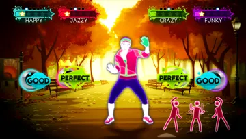 Just Dance 3 screen shot game playing
